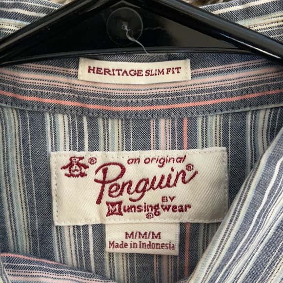 Penguin Short Sleeve Button Up - Picture 2 of 4